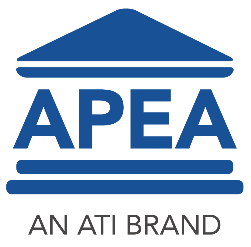 APEA - Advanced Practice Education Associates Footer Logo - AN ATI BRAND